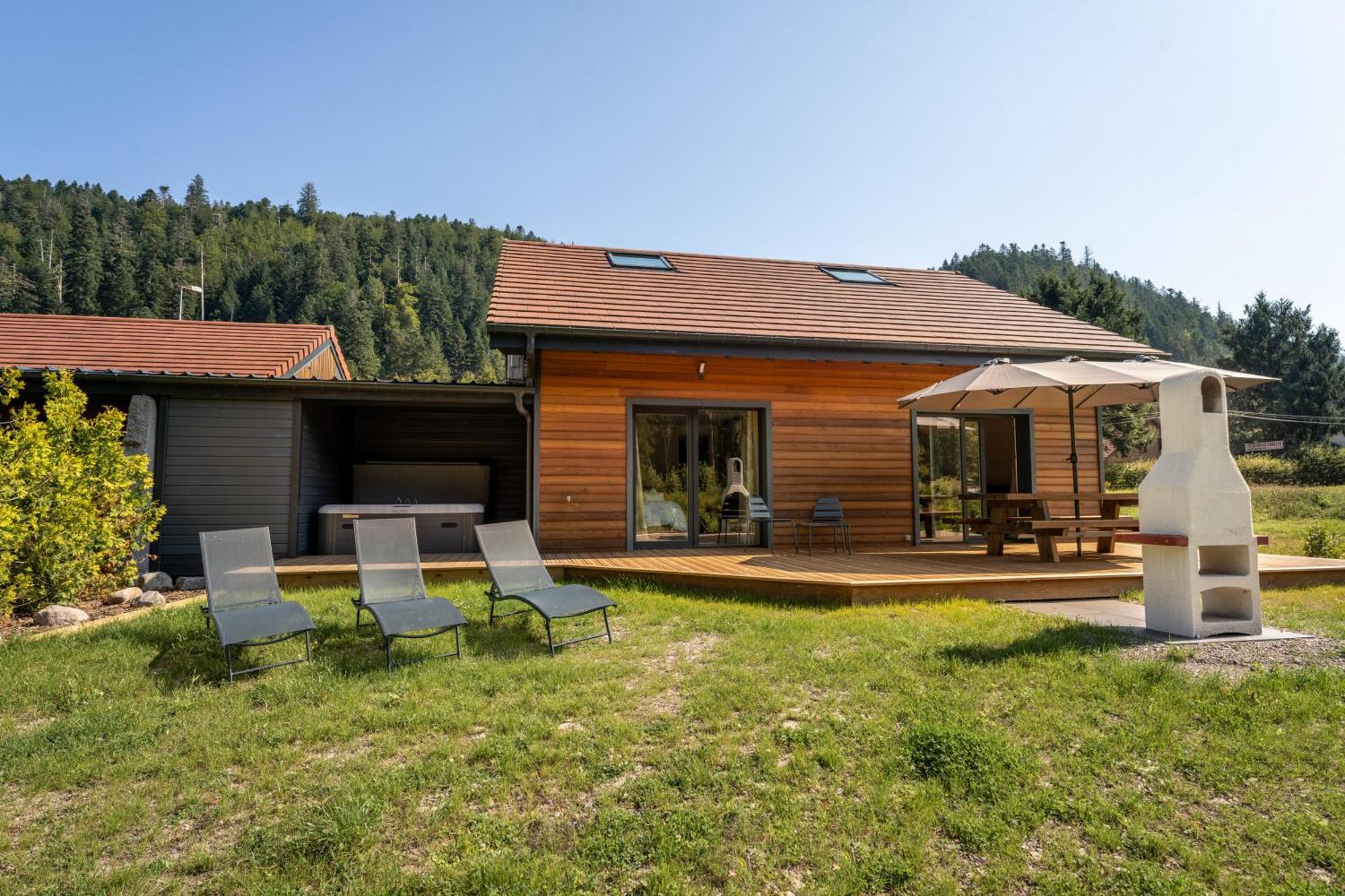 Chalet Nemesia Avec Spa A Gérardmer Exterior foto